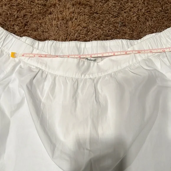 Madewell off -the -shoulder  3/4 sleeve cotton blouse. - Picture 4 of 4